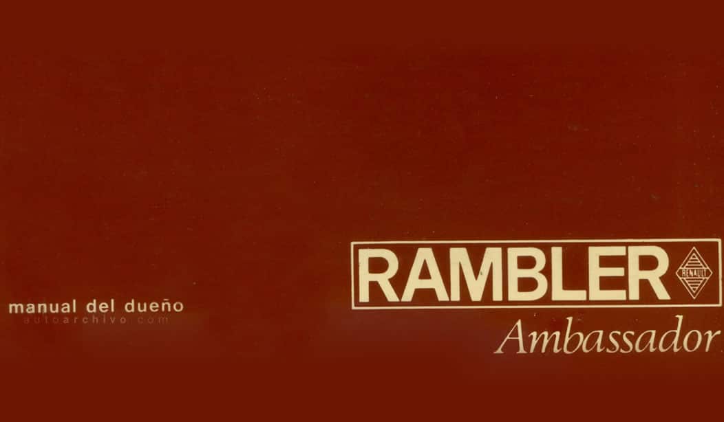 Manual Rambler Ambassador