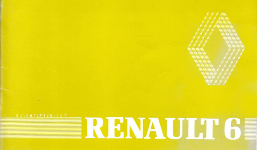 Manual Renault 6 1981