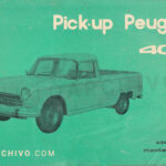 Manual Peugeot 404 Pickup