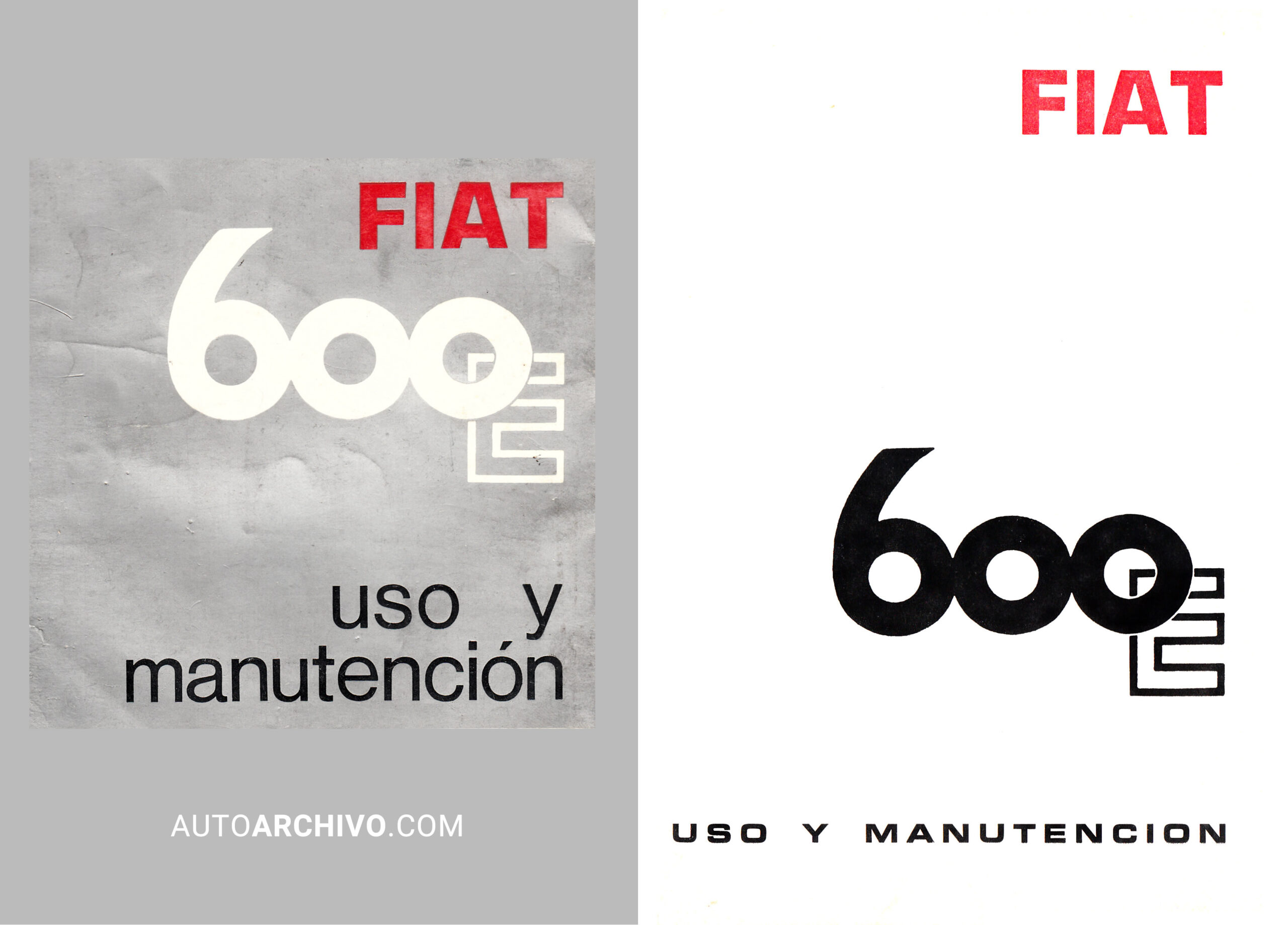 Manual Fiat 600 E