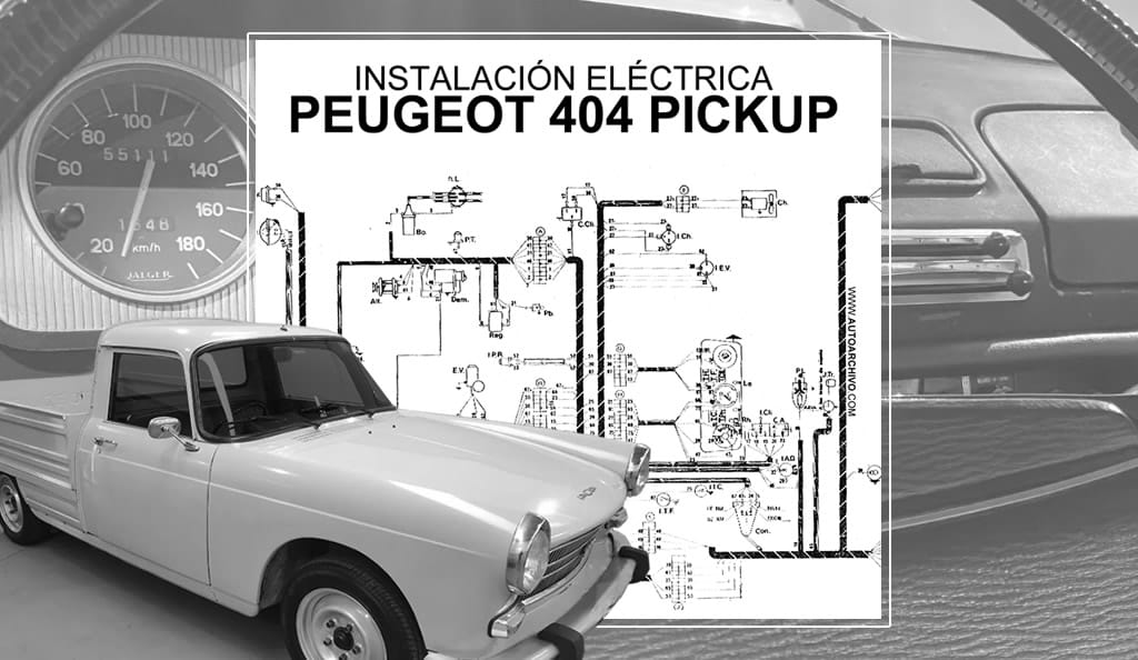 Instalación Eléctrica Peugeot 404 Pickup