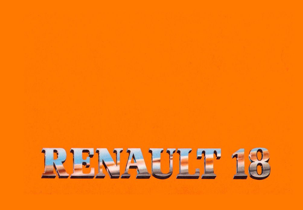 Manual Renault 18