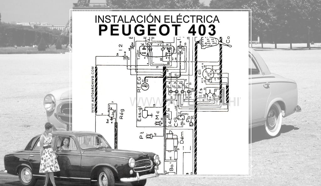Instalacion Electrica Peugeot 403