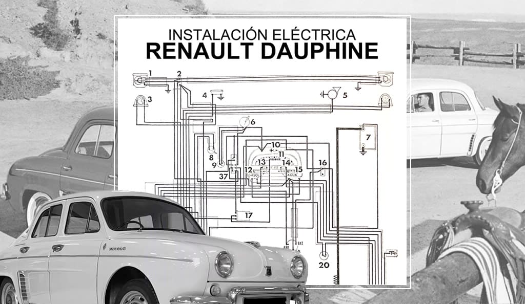 Instalación Eléctrica Renault Dauphine